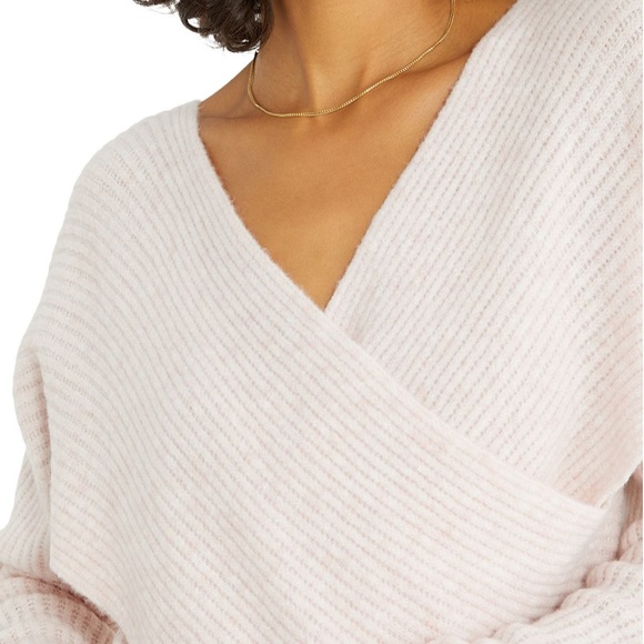 NWT Sanctuary Womens Wrap Sweater - Picture 3 of 5